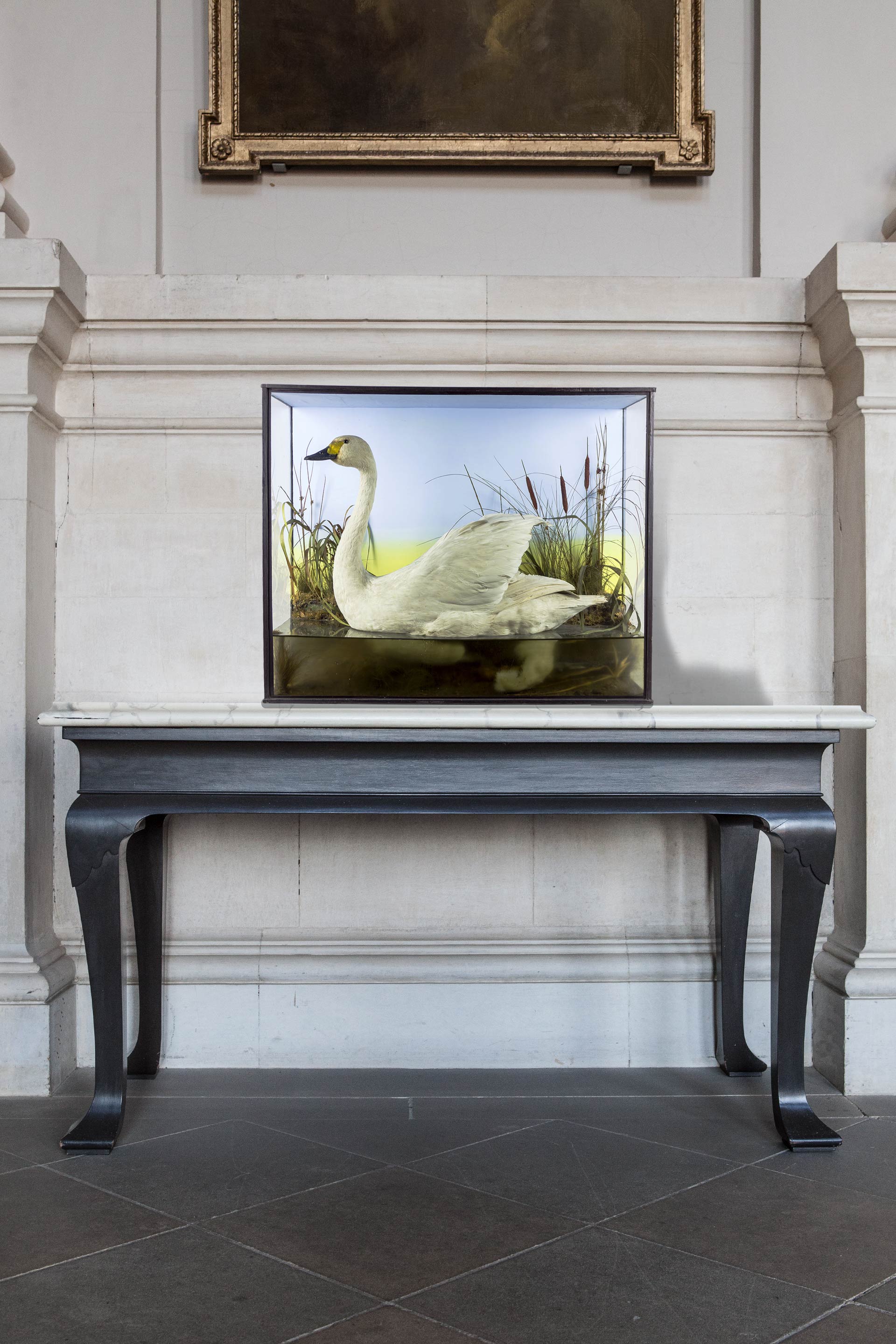 Swan attributed to Hutchinson of Derby